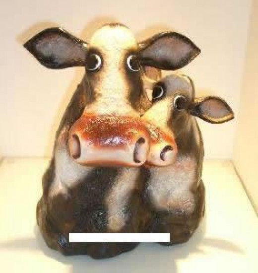 Mini Moo - Sculpture