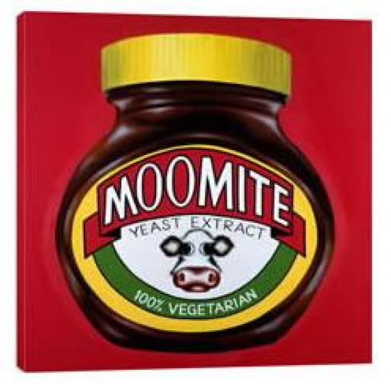 Moomite (Marmite Jar) - Box Canvas