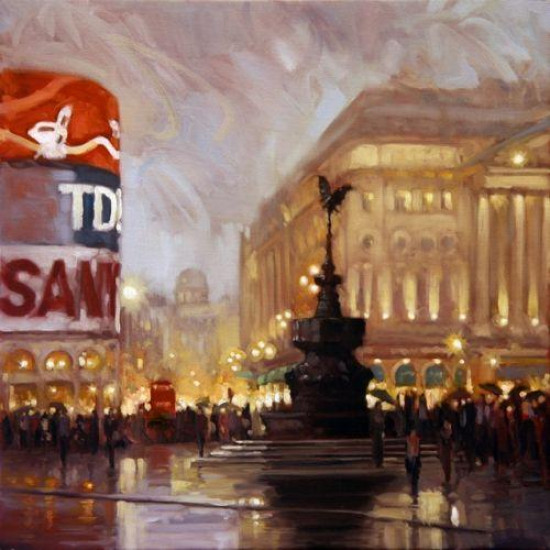 Piccadilly Circus - Framed