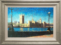 Westminster Sunrise - Framed