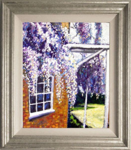 Wonderful Wisteria (Upright) - Framed